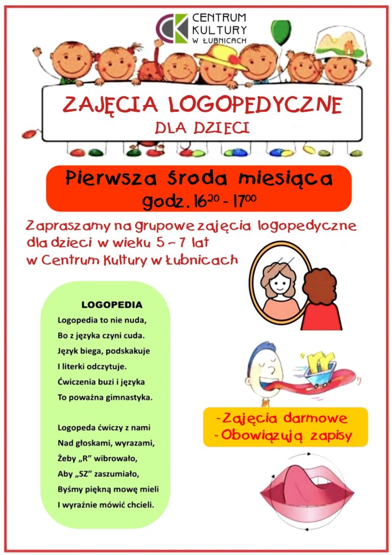 ZAJĘCIA LOGOPEDYCZNE